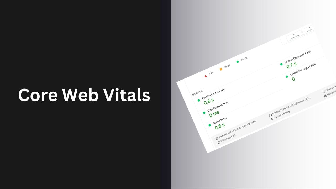Core Web Vitals เมทริกซ์สำคัญของ SEO